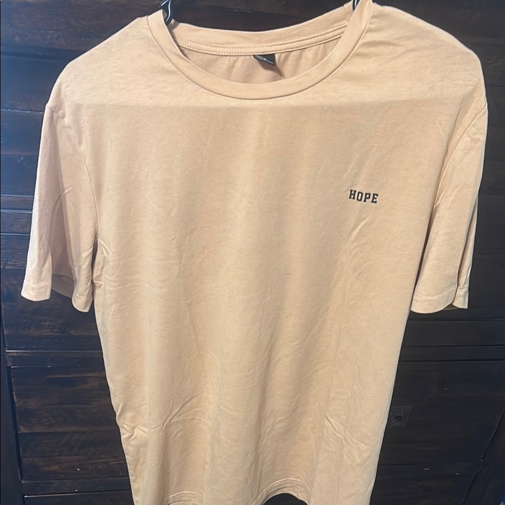 Tan Short Sleeve Tee for Effortless Style